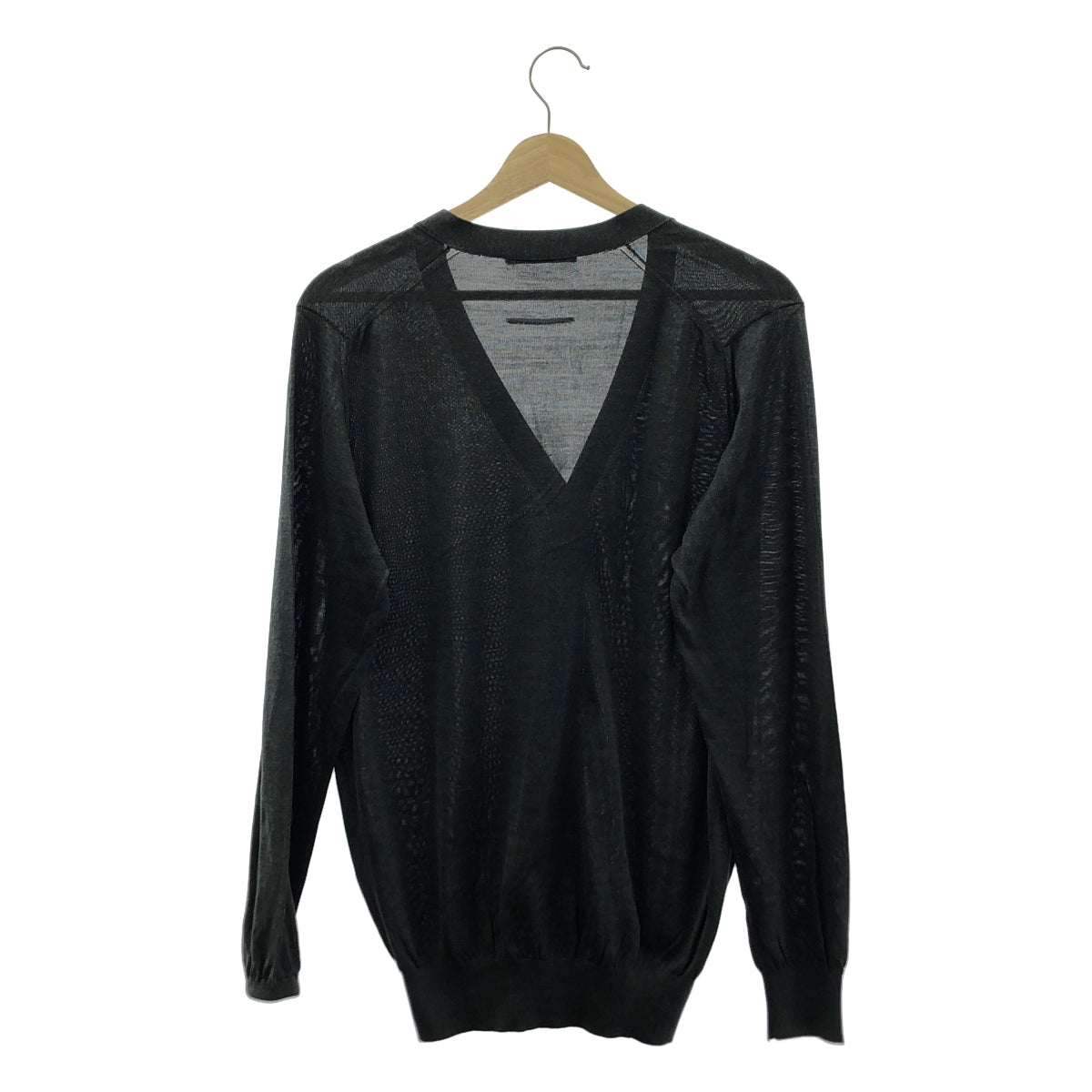 【新品タグ付き】SLOANE スローン 18G 天竺ニット 黒 サイズ3 日本製 新品タグ付き】SLOANE スローン 18G 天竺ニット 黒 サイズ3 日本製