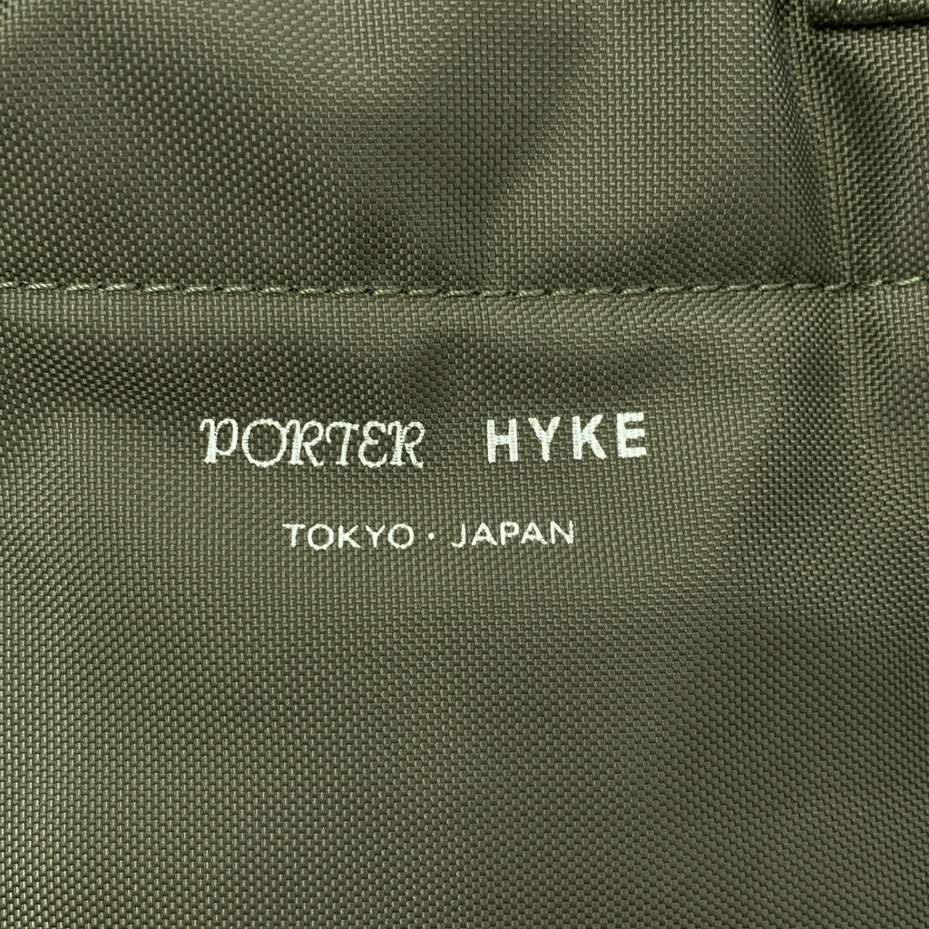 HYKE / ハイク | ×PORTER / ポーター 2WAY TOTE BAG ナイロン ショルダー トートバッグ ユニセックス |