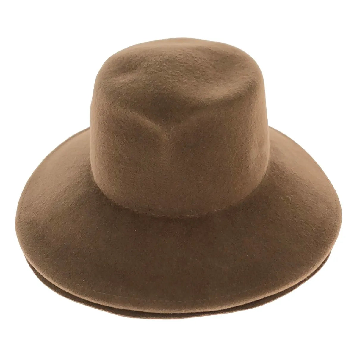 【미품】 La Maison de Lyllis / 라메종 드리스 | EVELYN 펠트 모자 | 브라운 | 여성