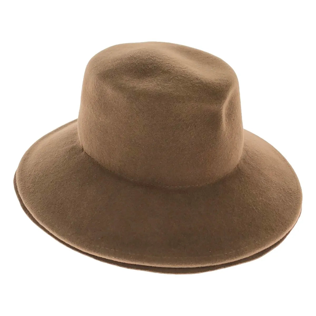 【미품】 La Maison de Lyllis / 라메종 드리스 | EVELYN 펠트 모자 | 브라운 | 여성