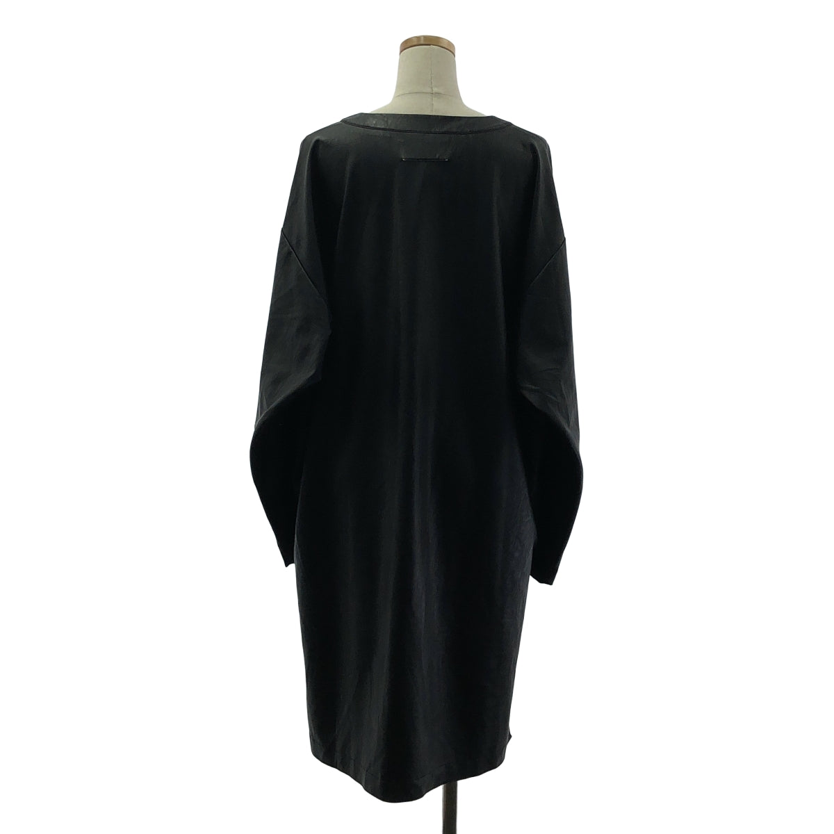 MM6 Maison Margiela / 엠엠 식스 메종 마르젤라 | 2021AW | 오픈 어깨 가짜 가죽 원피스 | S | 여성