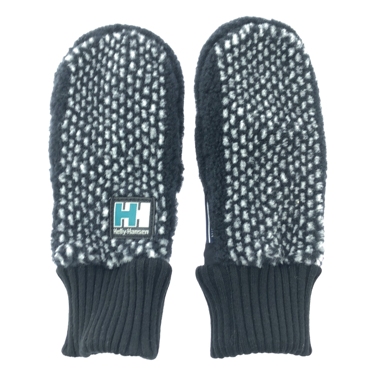 DESCENDANT / ディセンダント | 2024AW | ×HELLY HANSEN / ヘリーハンセン MTTN MITTEN FIBERPILE HH x DCDT  ミトン グローブ 手袋 | S | ブラック / ホワイト