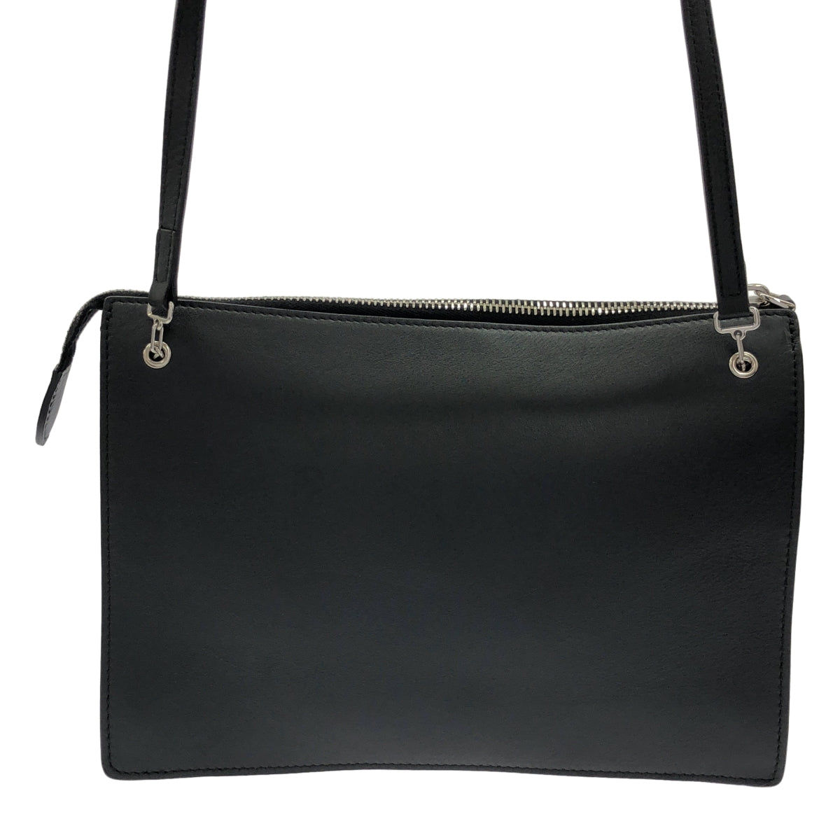 [狀況極佳] FENDI | Toujours 多鉚釘皮革肩背包 | 黑色 | 女款