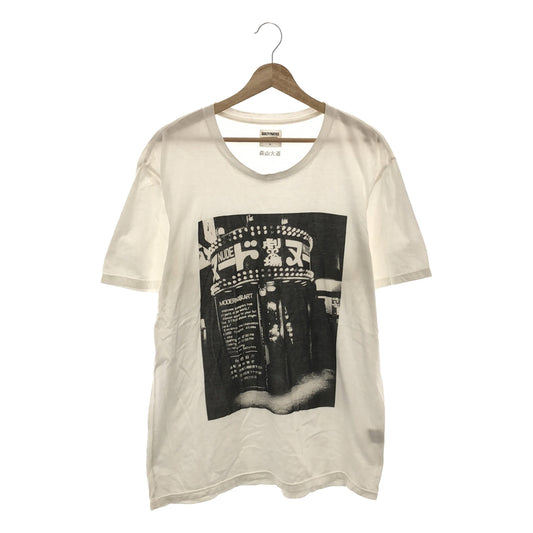 WACKO MARIA / Wacko Maria | × Daido Moriyama T-SHIRT / Printed T-shirt | L | White | Men's