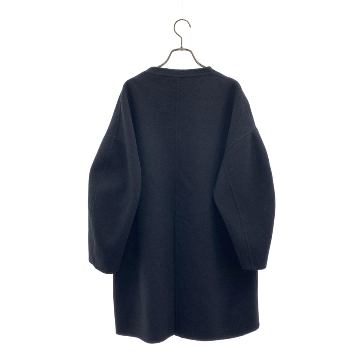 ENFOLD / エンフォルド | ウールリバー ノーカラーコート | 38 | レディース