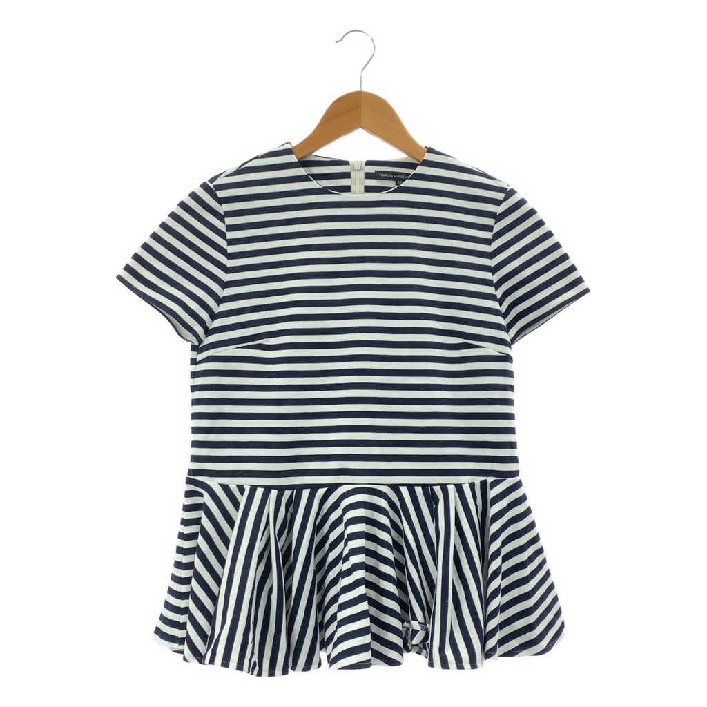 TSURU by Mariko Oikawa / 투르바이 마리코 오이카와 | 코튼 테두리 페프람 블라우스 컷소우 | 34 |