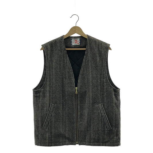 SON OF THE CHEESE / 사노바 치즈 | 2023AW | CHECK WOOL VEST 울 체크 베스트 | M | 남성