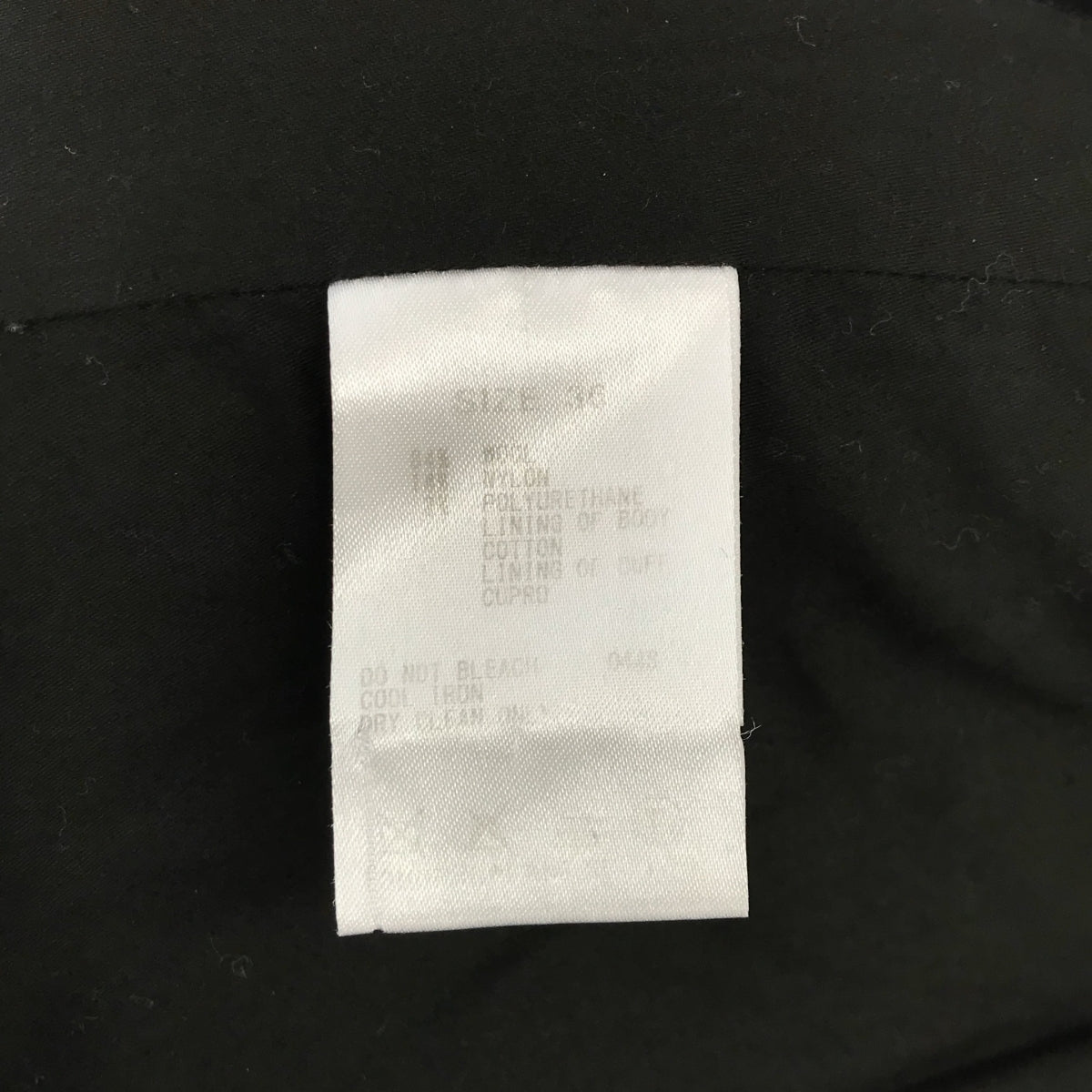 BACCA / バッカ | ウール ヘリンボーン ノーカラーコート | 36 | グレー | レディース