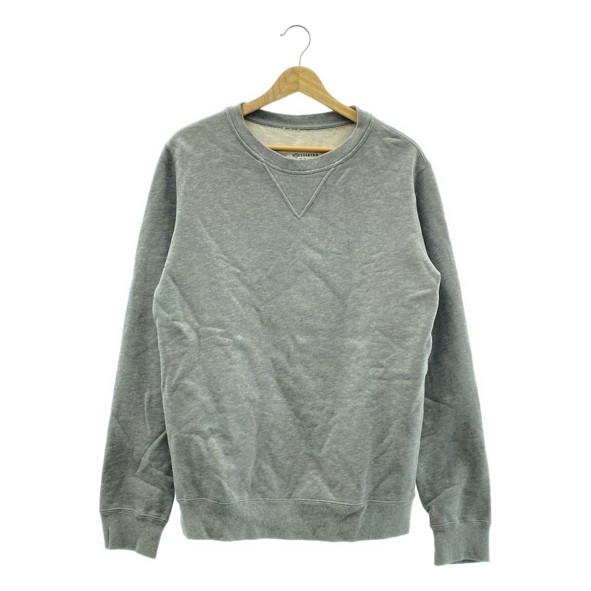 Maison Margiela / メゾンマルジェラ | 2021AW | オーバーシルエット クルーネック スウェット トレーナー | S | グレー | レディース