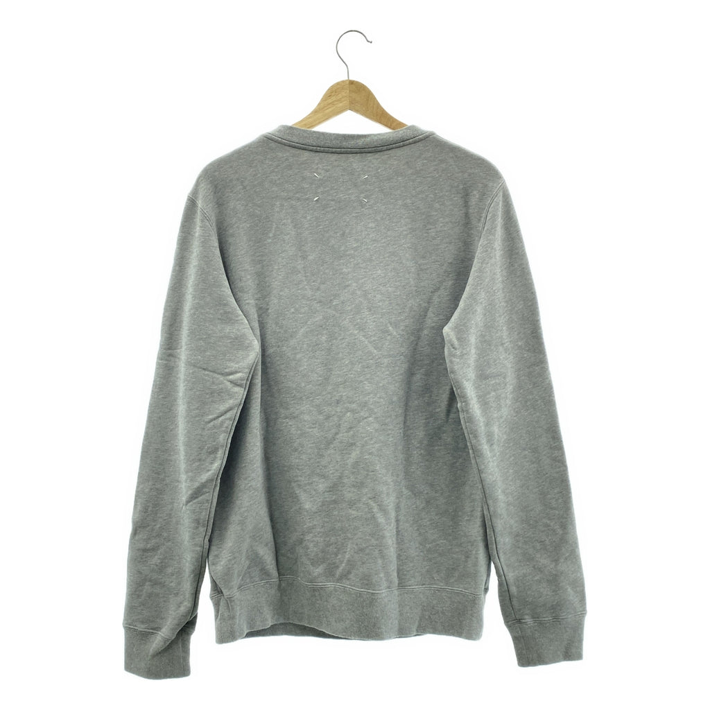 Maison Margiela / メゾンマルジェラ | 2021AW | オーバーシルエット クルーネック スウェット トレーナー | S | グレー | レディース