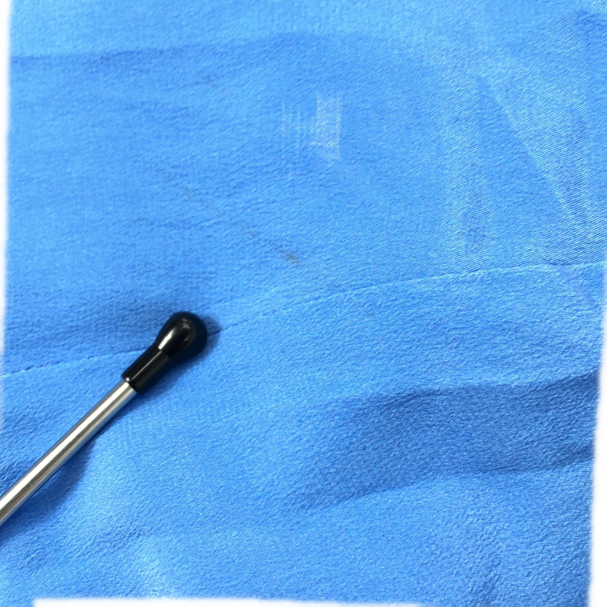 Ganni / ガニー | フラワープリント ラップ フリル ロングスカート | 36 | ブルー | レディース