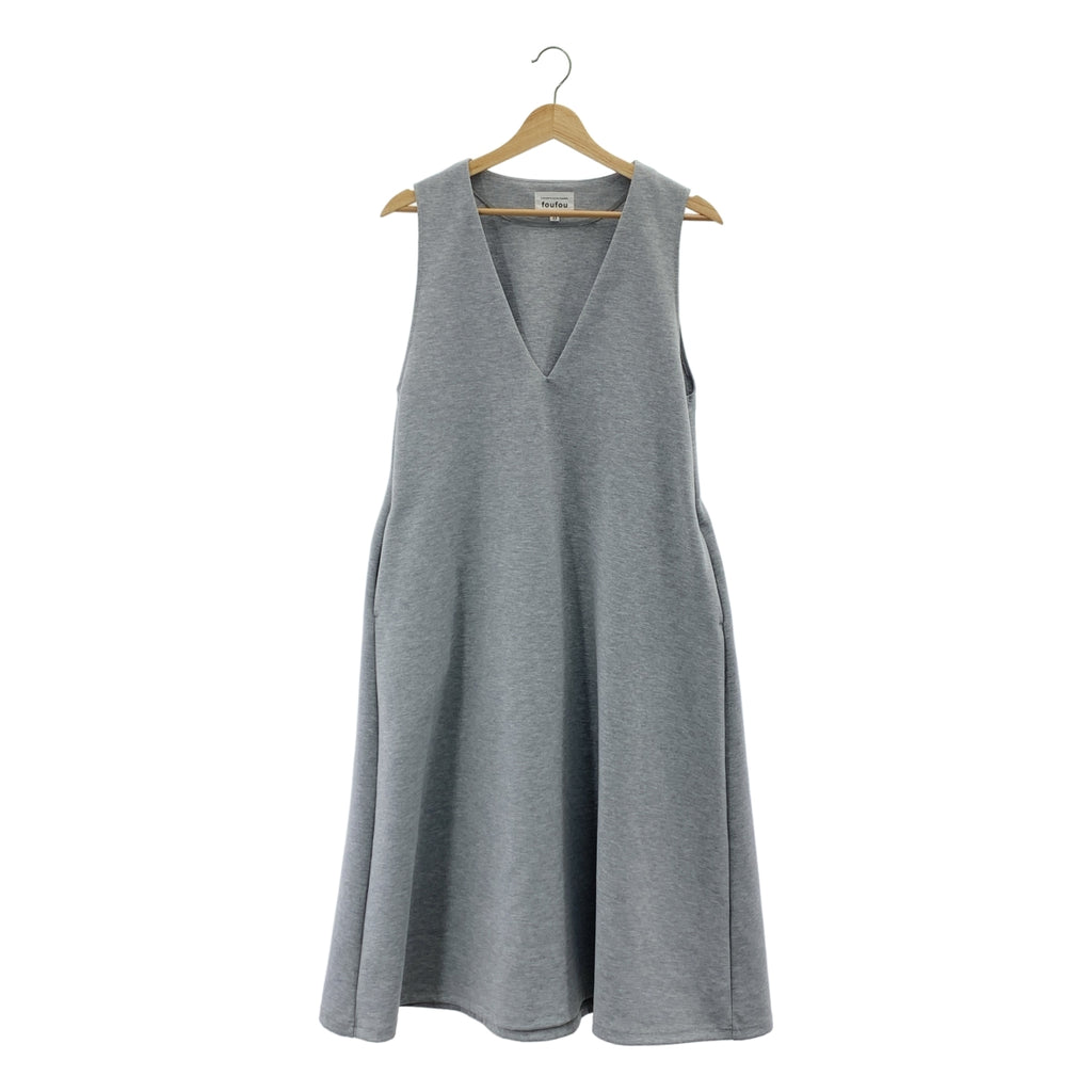 foufou / foufou | 紙板背帶裙 | 0 碼 | 灰色 | 女款