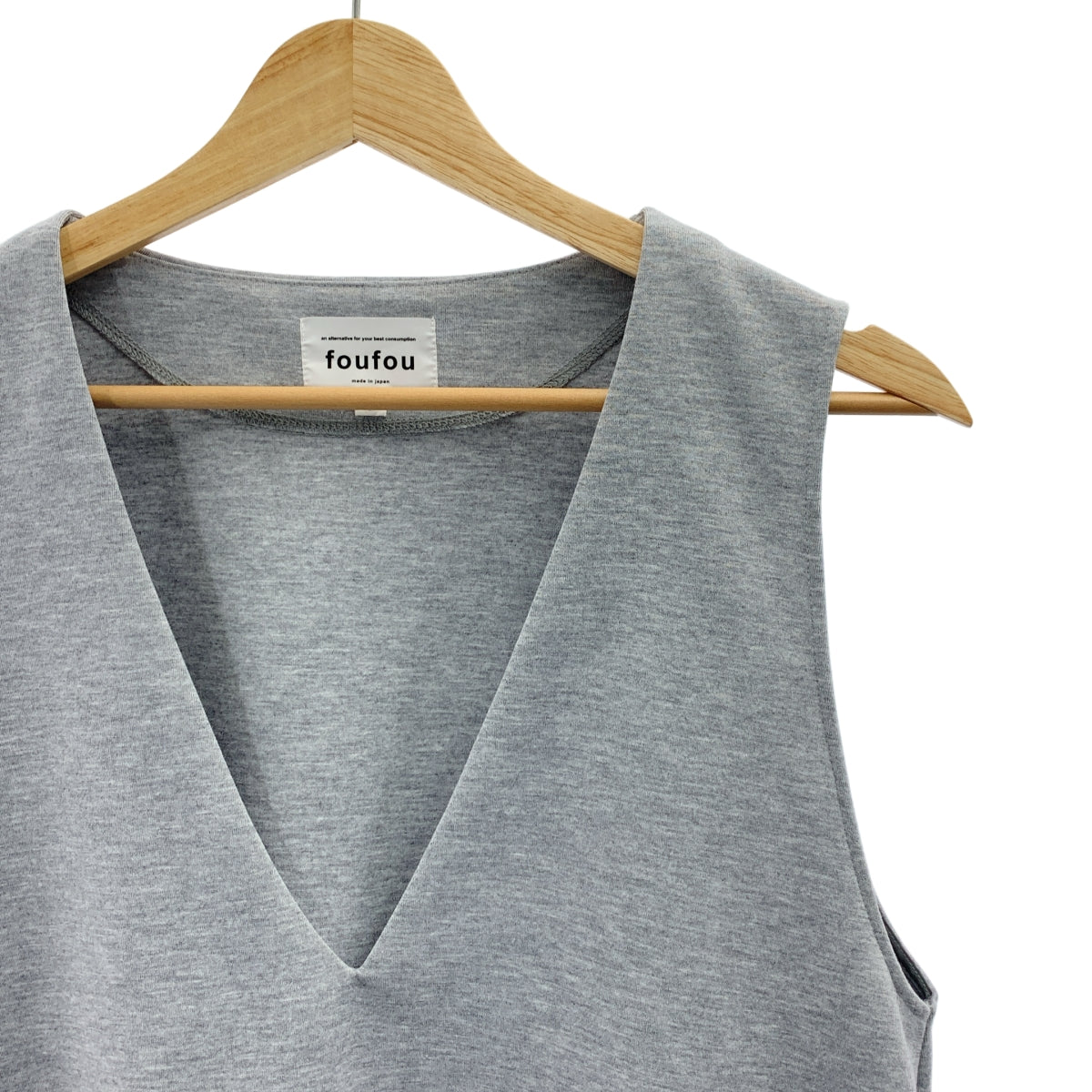 foufou / foufou | 紙板背帶裙 | 0 碼 | 灰色 | 女款