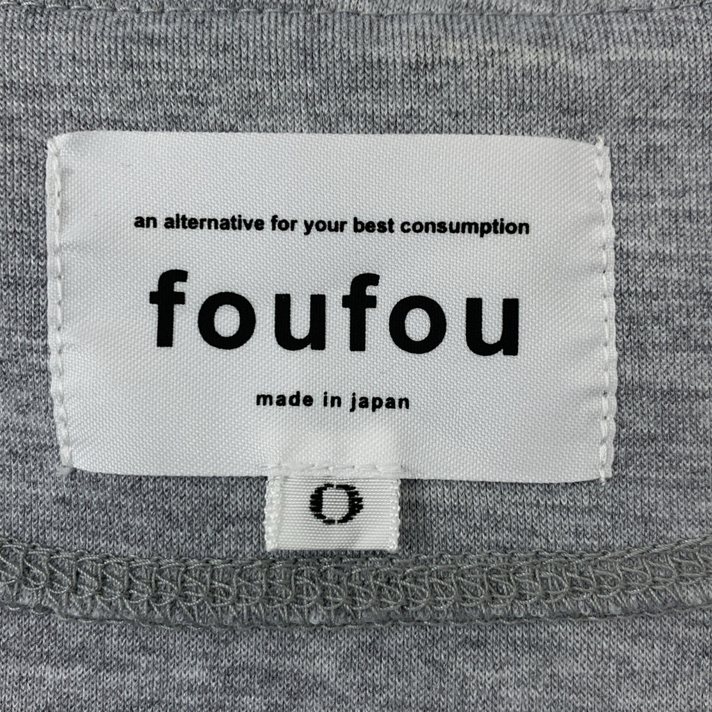 foufou / foufou | 紙板背帶裙 | 0 碼 | 灰色 | 女款