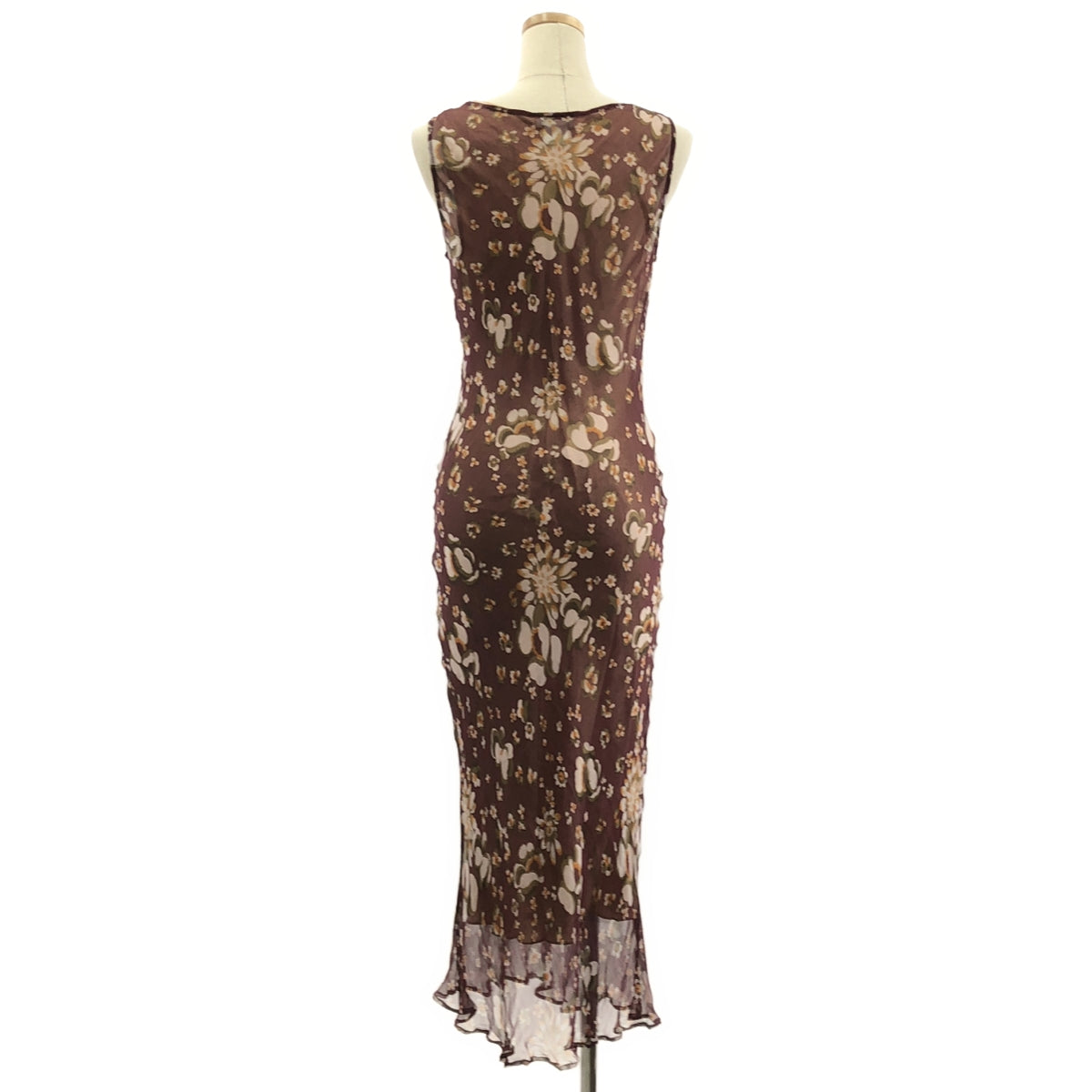 DRIES VAN NOTEN | 真絲碎花層疊無袖洋裝 | 38碼 | 女款