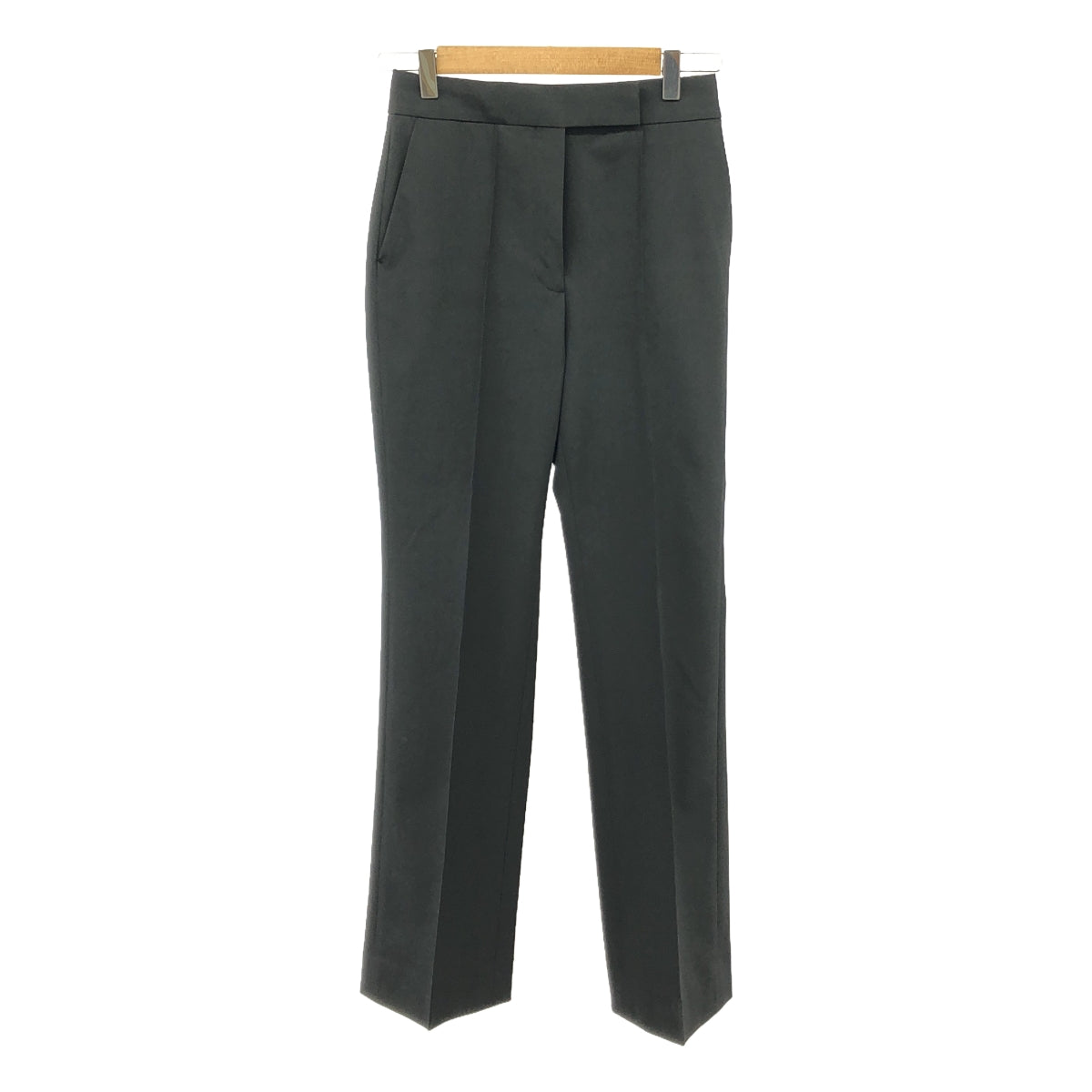 CYCLAS / Cyclas | Center pleated tapered pants | 34 | Black | Women's