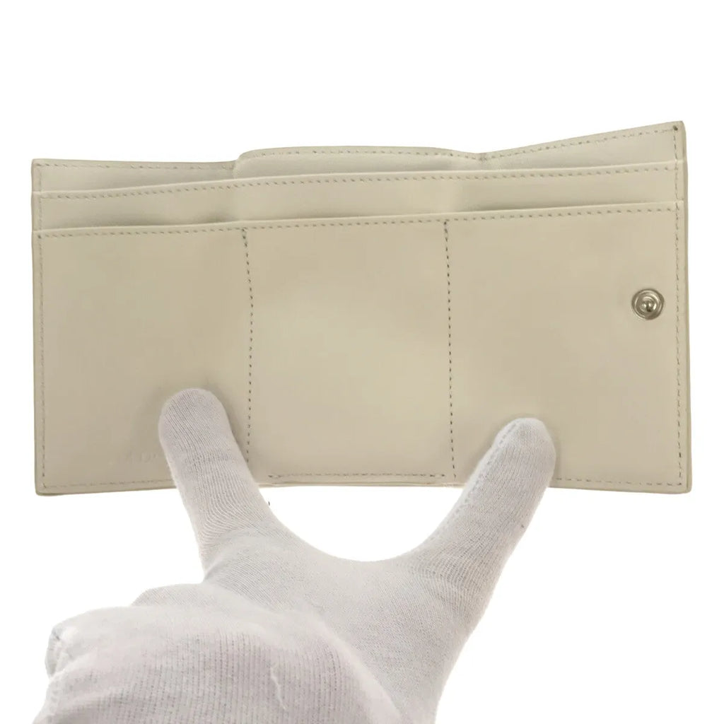 【新品】  JW Anderson / ジェイダブルアンダーソン | FOLD WALLET WITH CRYSTAL 財布 | ホワイト/シルバー | レディース