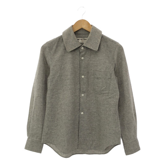 COMME des GARCONS | 2013AW | Wool wide collar shirt | S | Women's