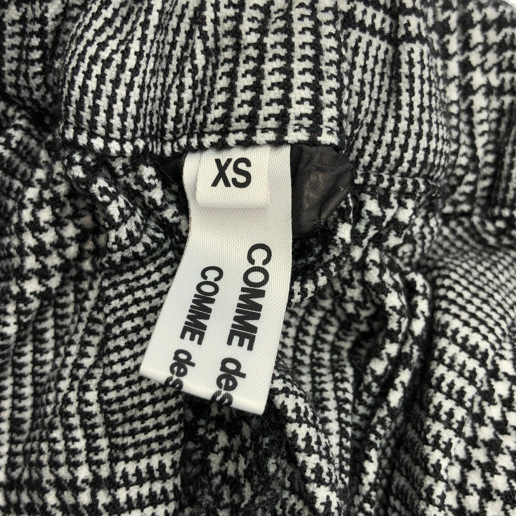 COMME des GARCONS | 2011 秋冬 | 染色羊毛混紡千鳥格燈籠褲 | XS 碼 | 女款