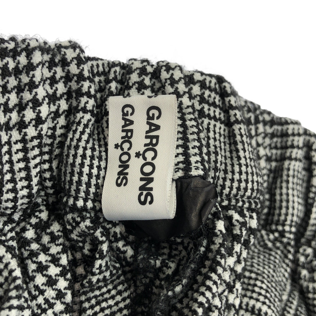 COMME des GARCONS | 2011 秋冬 | 染色羊毛混紡千鳥格燈籠褲 | XS 碼 | 女款