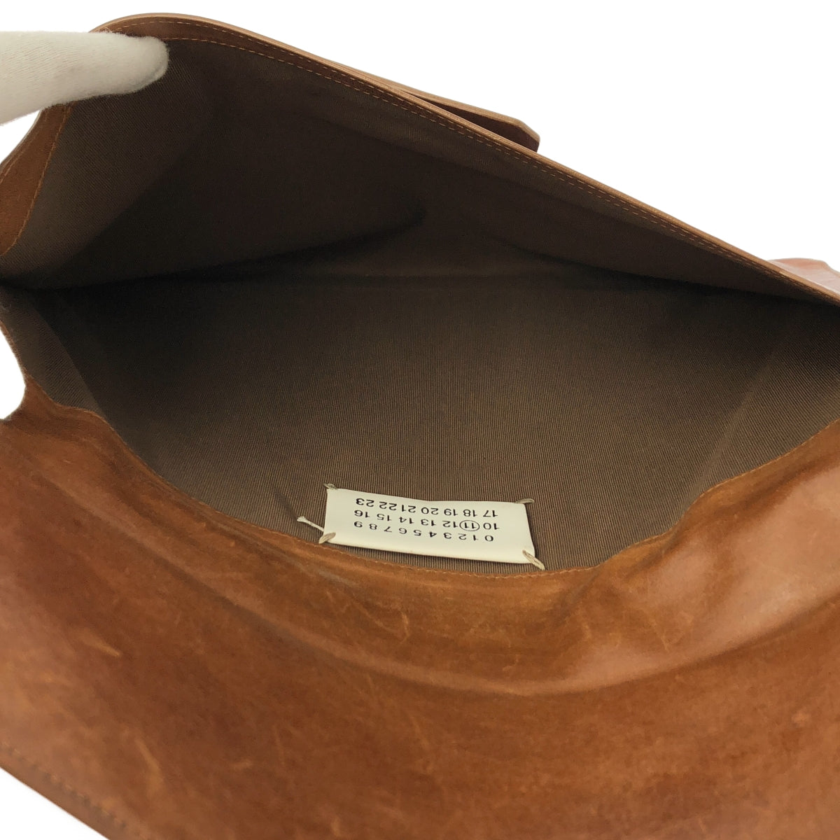 Maison Martin Margiela / メゾンマルタンマルジェラ | 2015AW | レザー クラッチバッグ |