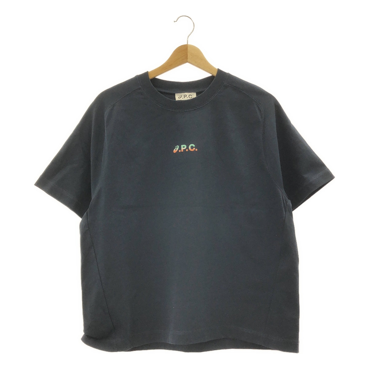 A.P.C. / アーペーセー | × asics ロゴ プリント クルーネック カットソー | xxs | メンズ