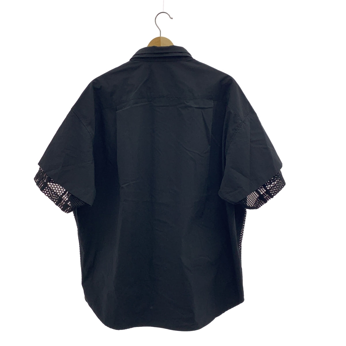 SOFTHYPHEN | 網眼對接多層領短袖襯衫 | 尺寸 02 | 男款