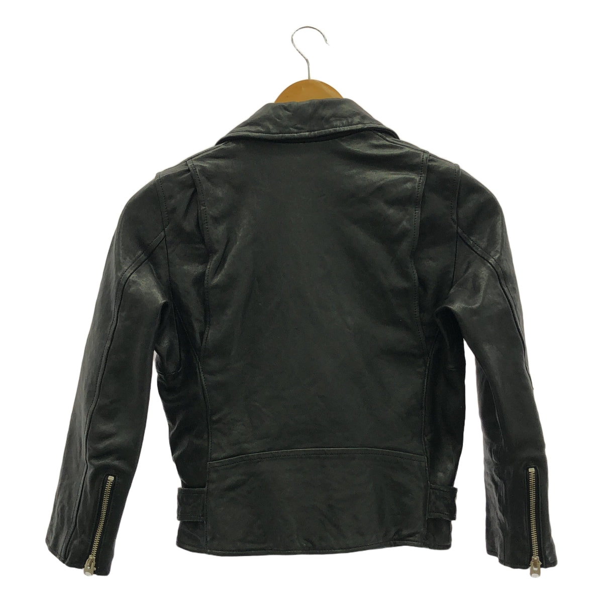 beautiful people / 뷰티풀 피플 | 키즈 램 가죽 라이더스 재킷 | 130 | 블랙 | 여성