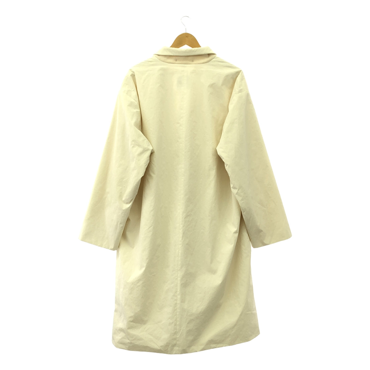 ATON / エイトン | ASAKO NYLON GOWN COAT ガウン コート | F | アイボリー | レディース