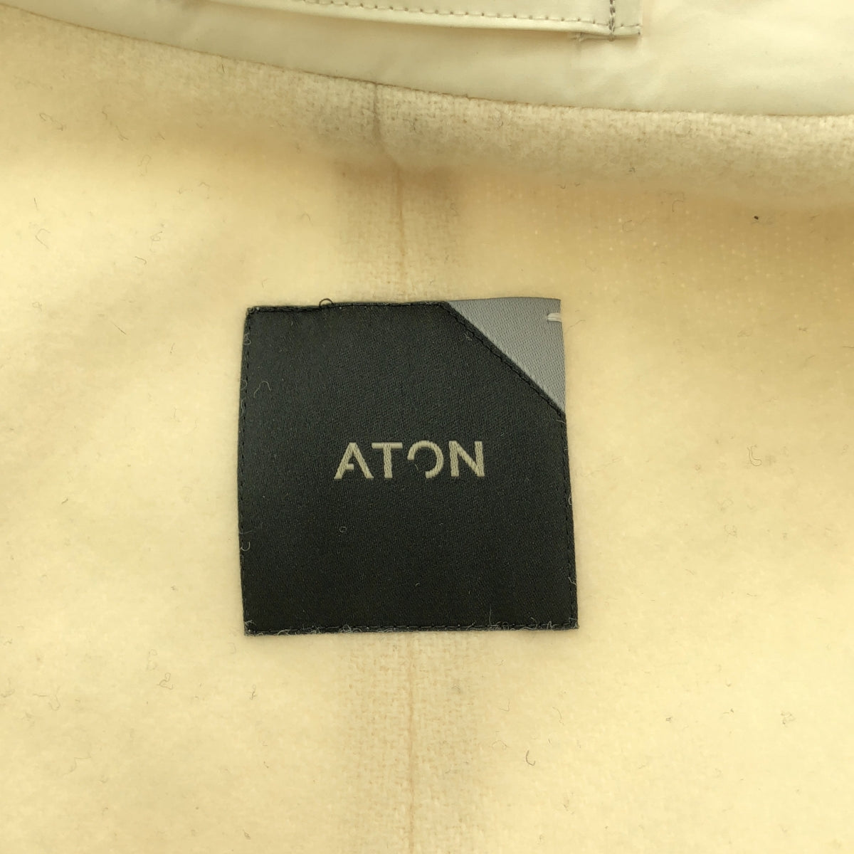 ATON / エイトン | ASAKO NYLON GOWN COAT ガウン コート | F | アイボリー | レディース