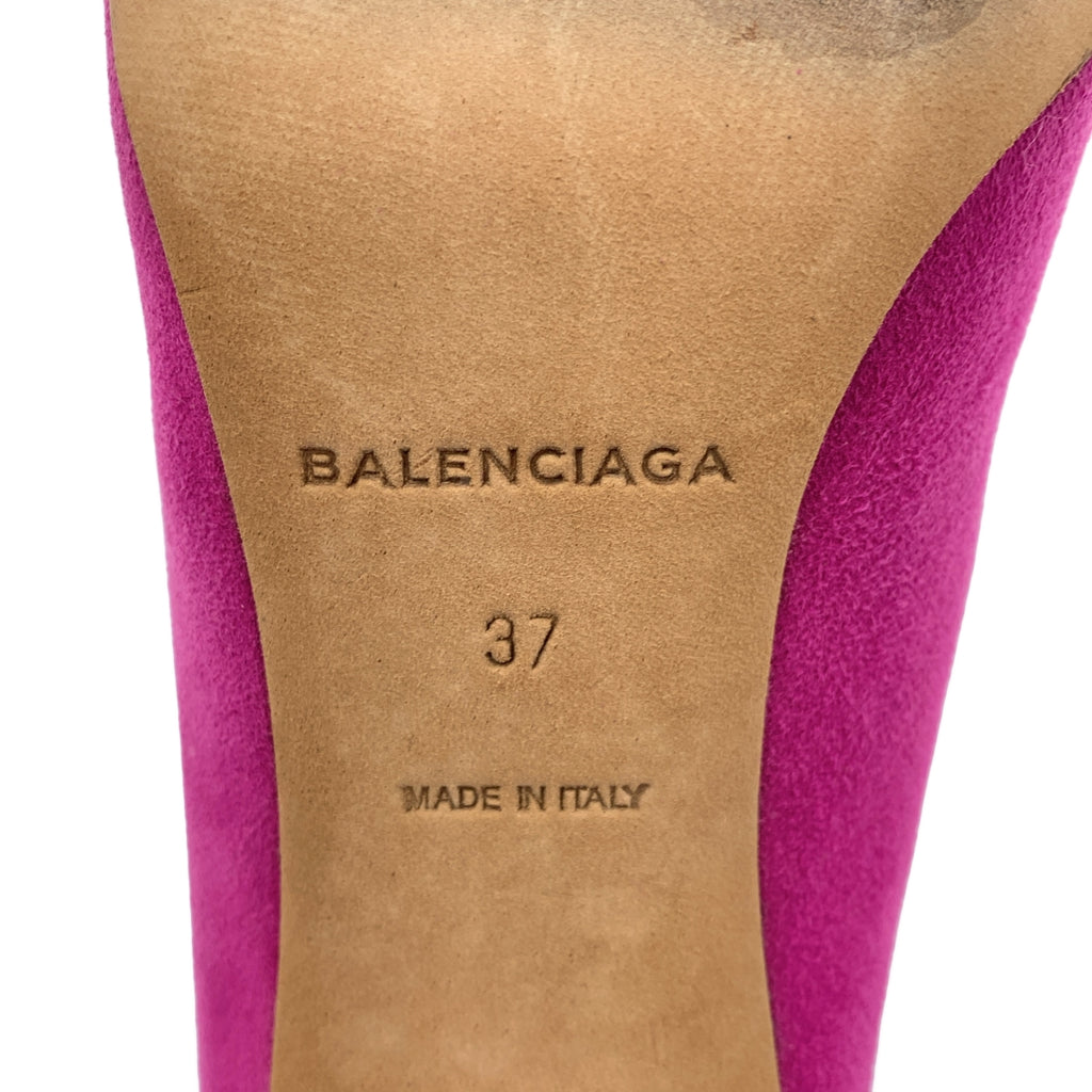 BALENCIAGA | 麂皮尖頭高跟鞋 | 尺寸 37 | 女款