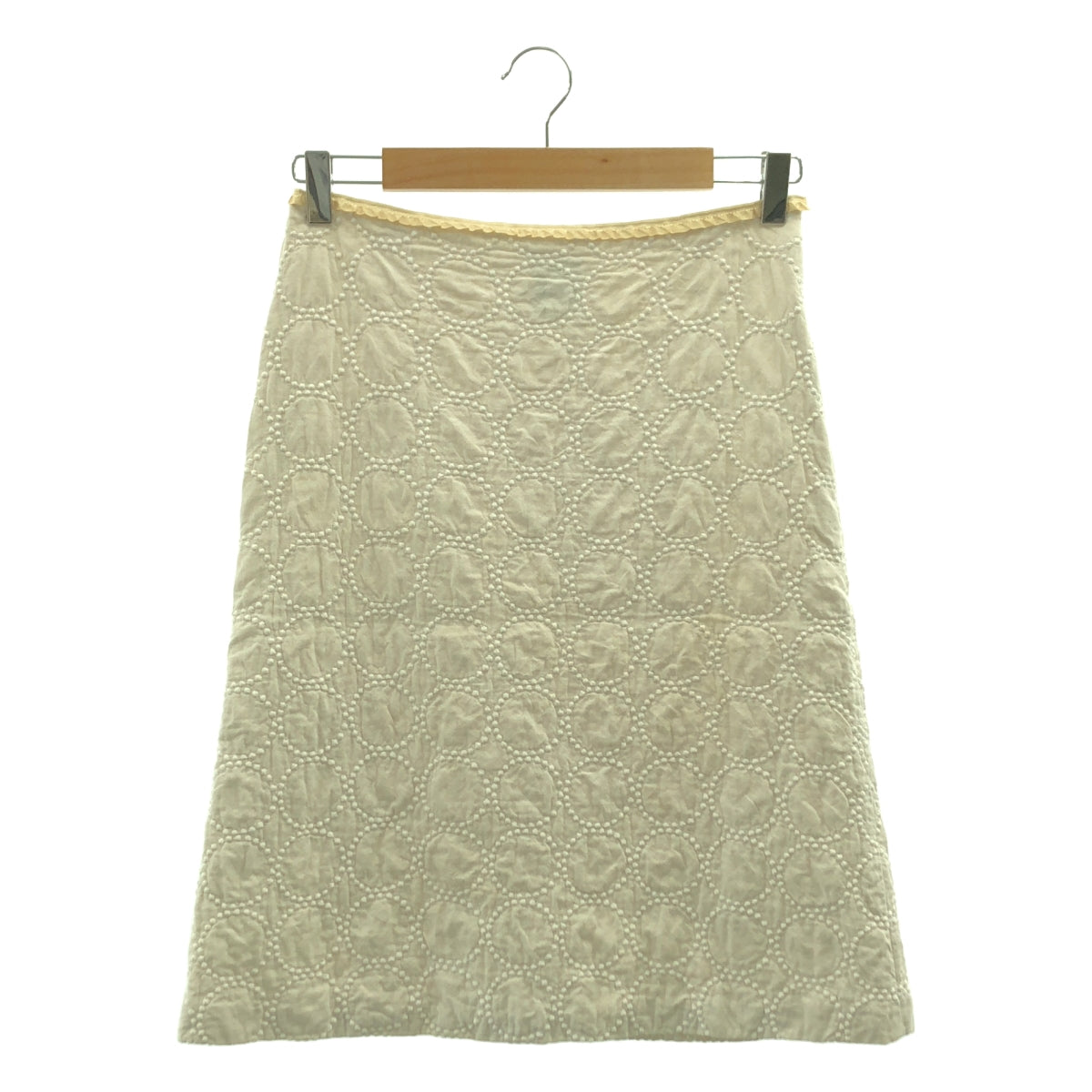 mina perhonen | tambourine | 鈴鼓刺繡側拉鍊半身裙 / 有襯裡 | 1 碼 | 女款