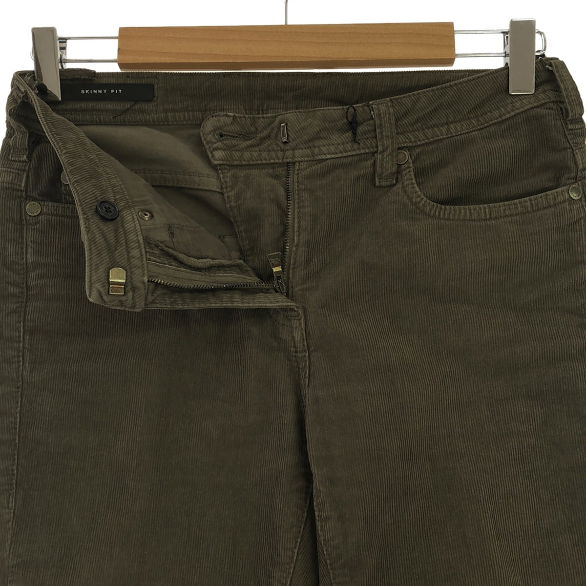 Neil Barrett / ニールバレット | SKINNY FIT コーデュロイパンツ | 26 | グレー | レディース