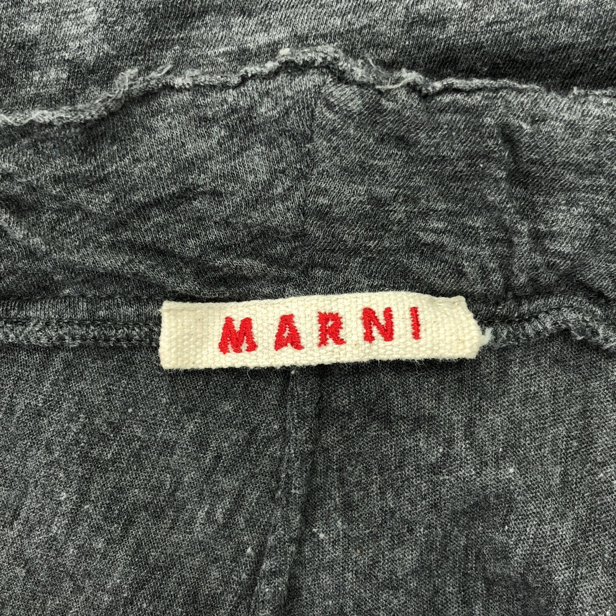 MARNI / マルニ | コットン 変形カラー Tシャツ カットソー | 42 | グレー | レディース