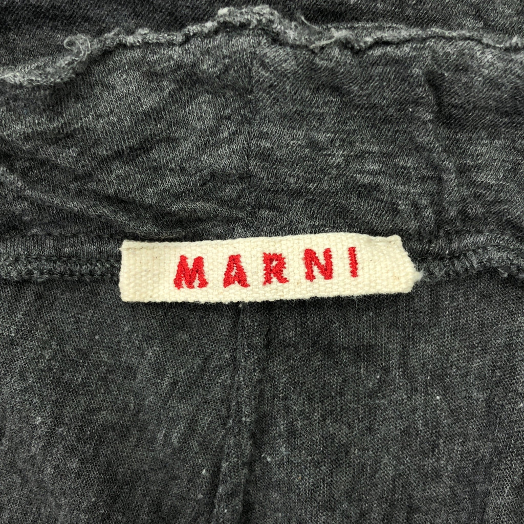 MARNI / マルニ | コットン 変形カラー Tシャツ カットソー | 42 | グレー | レディース