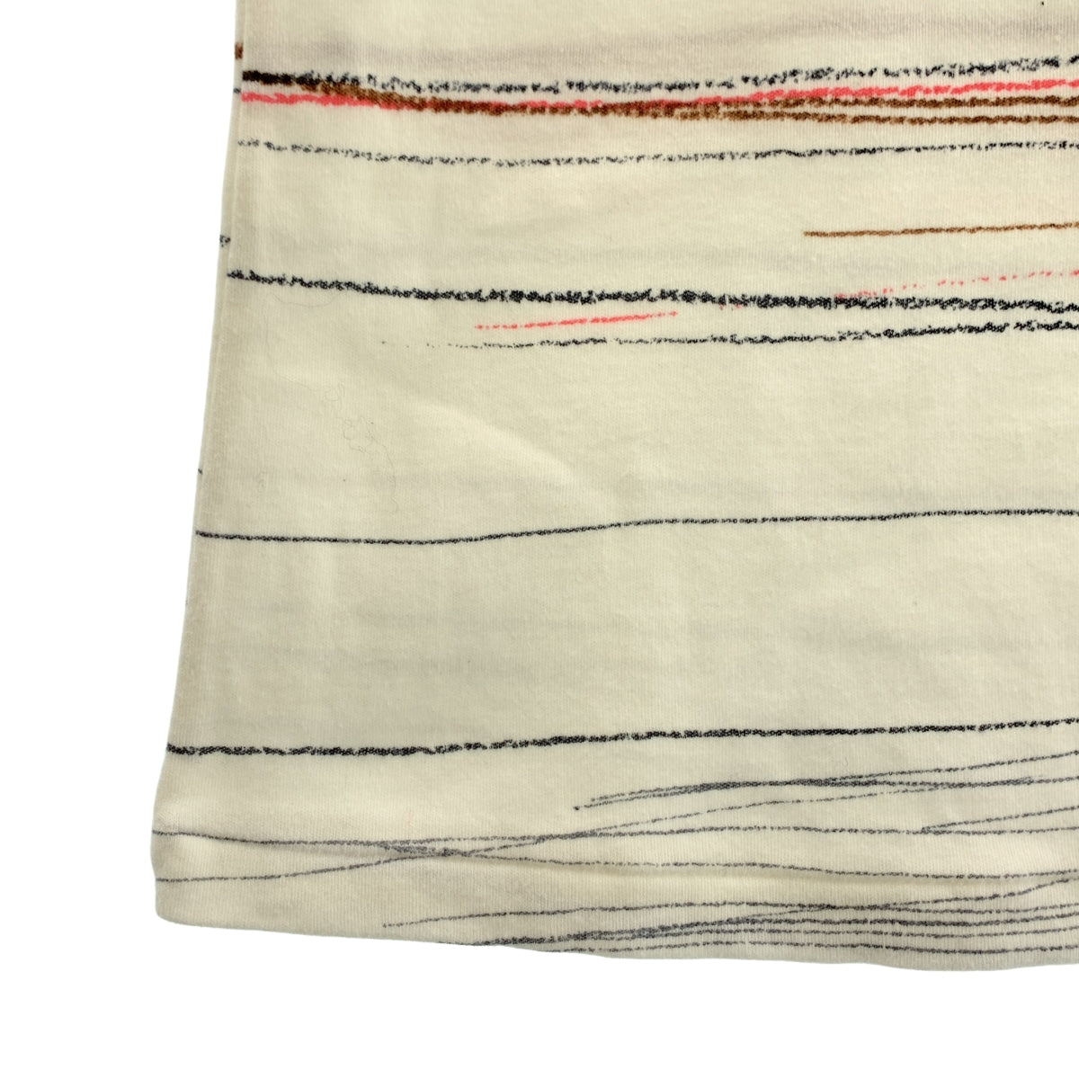 mina perhonen / 미나펠호넨 | landscape ground / 총무늬 크루넥 티셔츠 컷소우 |