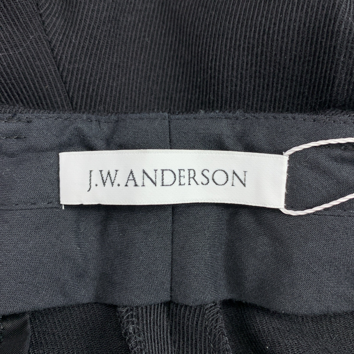 【미품】 JW Anderson / 제이 더블 앤더슨 | 카고 테이퍼드 팬츠 | 28 | 블랙 | 남성
