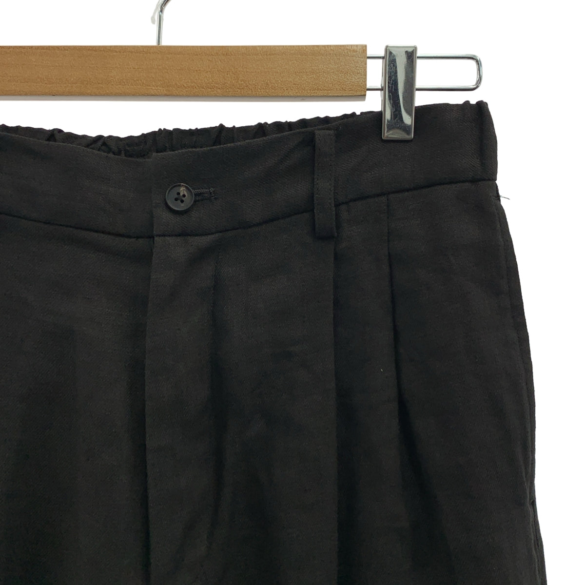 史丹 | 伊勢丹 EX 005 / 亞麻羊毛寬鬆長版寬褲 | S 碼 | 男士