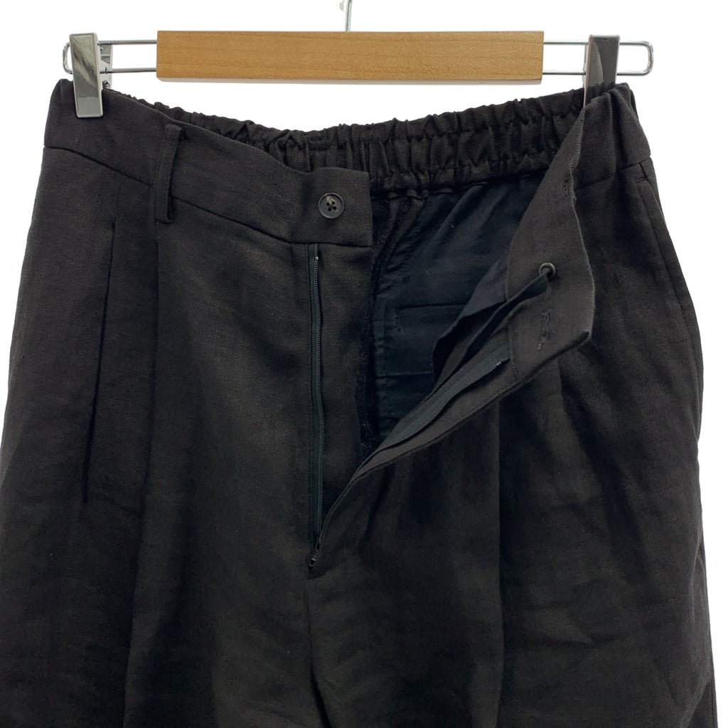 史丹 | 伊勢丹 EX 005 / 亞麻羊毛寬鬆長版寬褲 | S 碼 | 男士