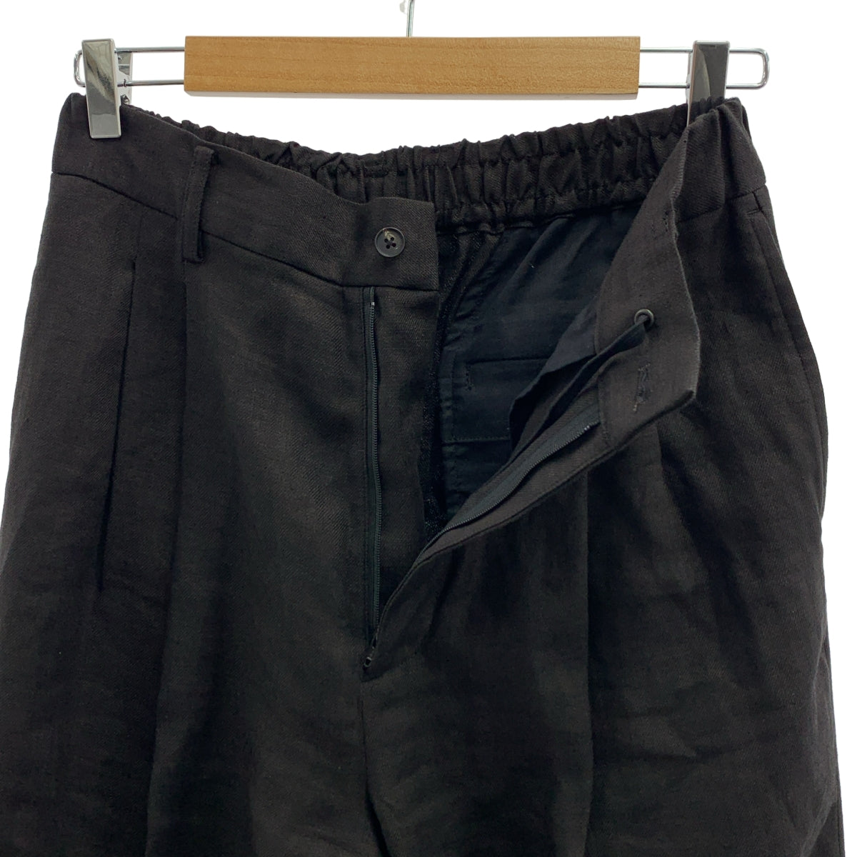 史丹 | 伊勢丹 EX 005 / 亞麻羊毛寬鬆長版寬褲 | S 碼 | 男士