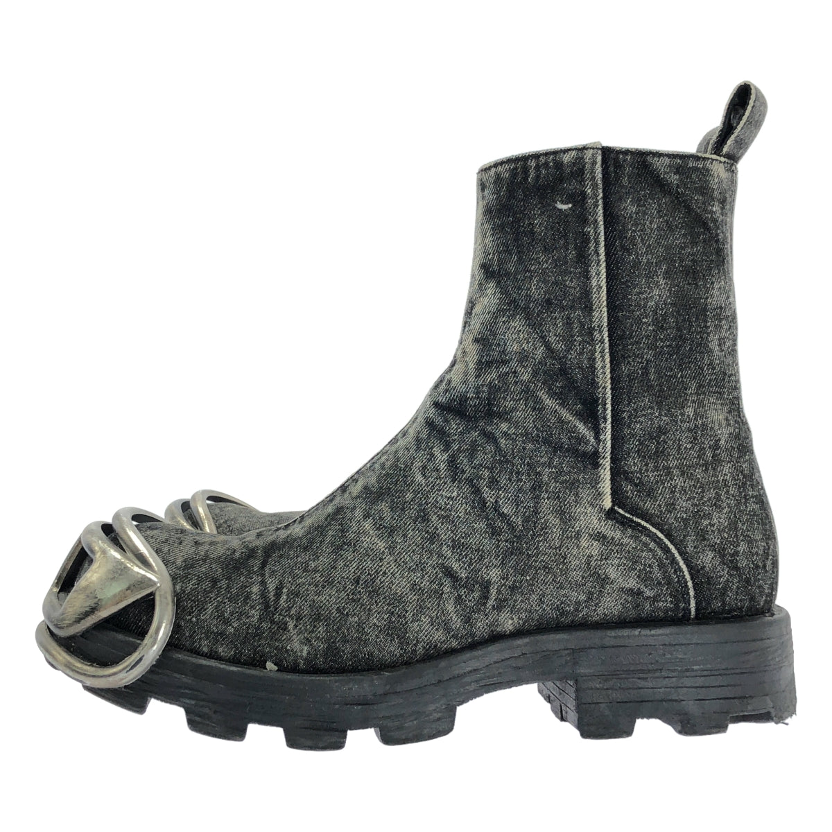 DIESEL D-Hammer Bt Zip D-Zip 踝靴 | 尺寸 26.5cm | 黑色 | 男款