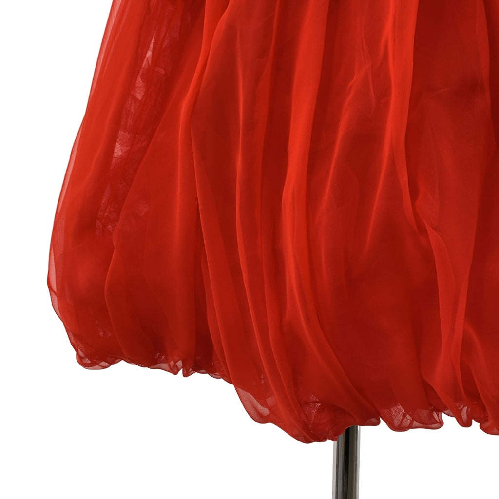 COMME des GARÇONS 女孩 | 2022 春夏 |薄紗對接氣球裙| SHOPBOP XS |