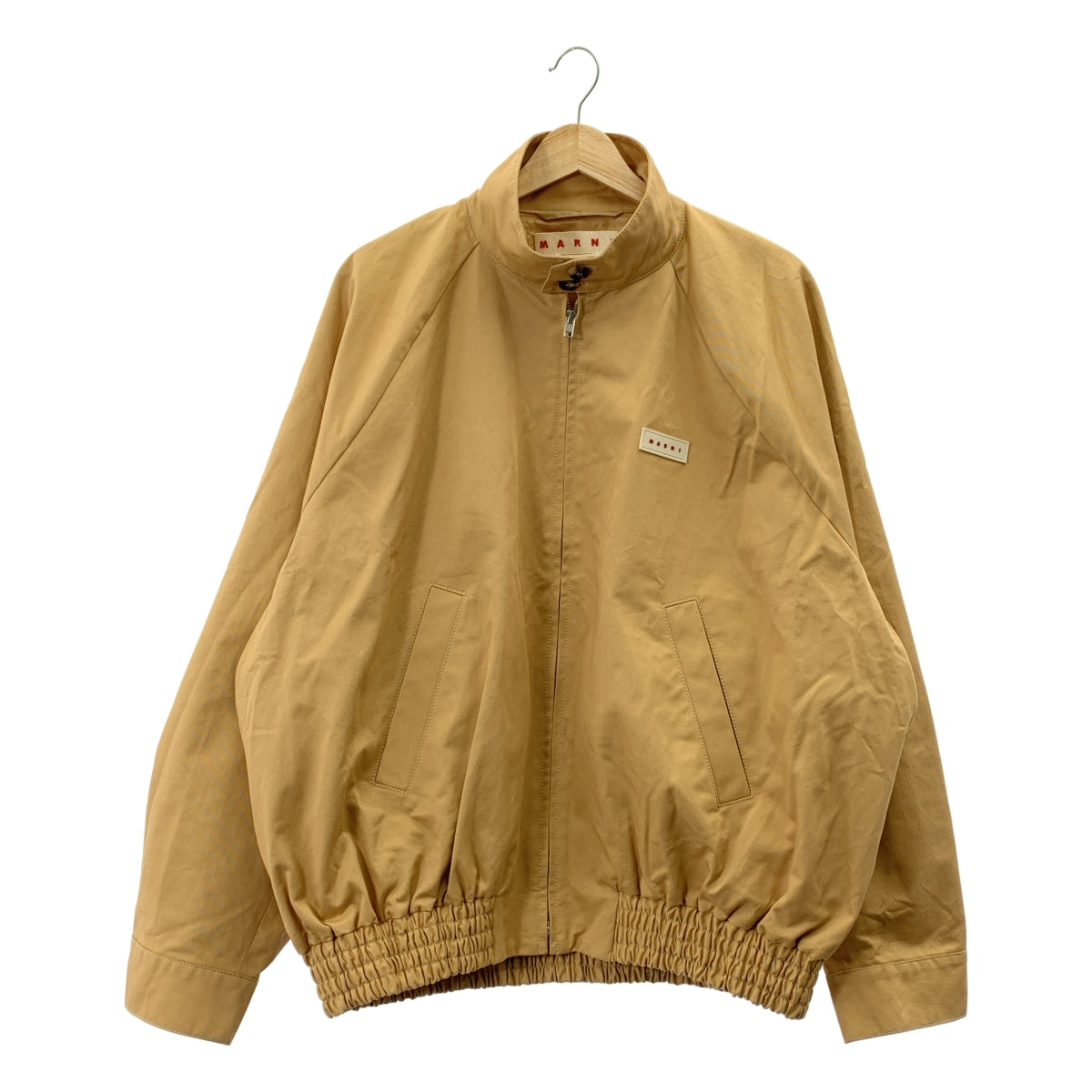 MARNI / マルニ | コットンギャバジン オーバーサイズ スイングトップ ボンバージャケット | 48 | メンズ