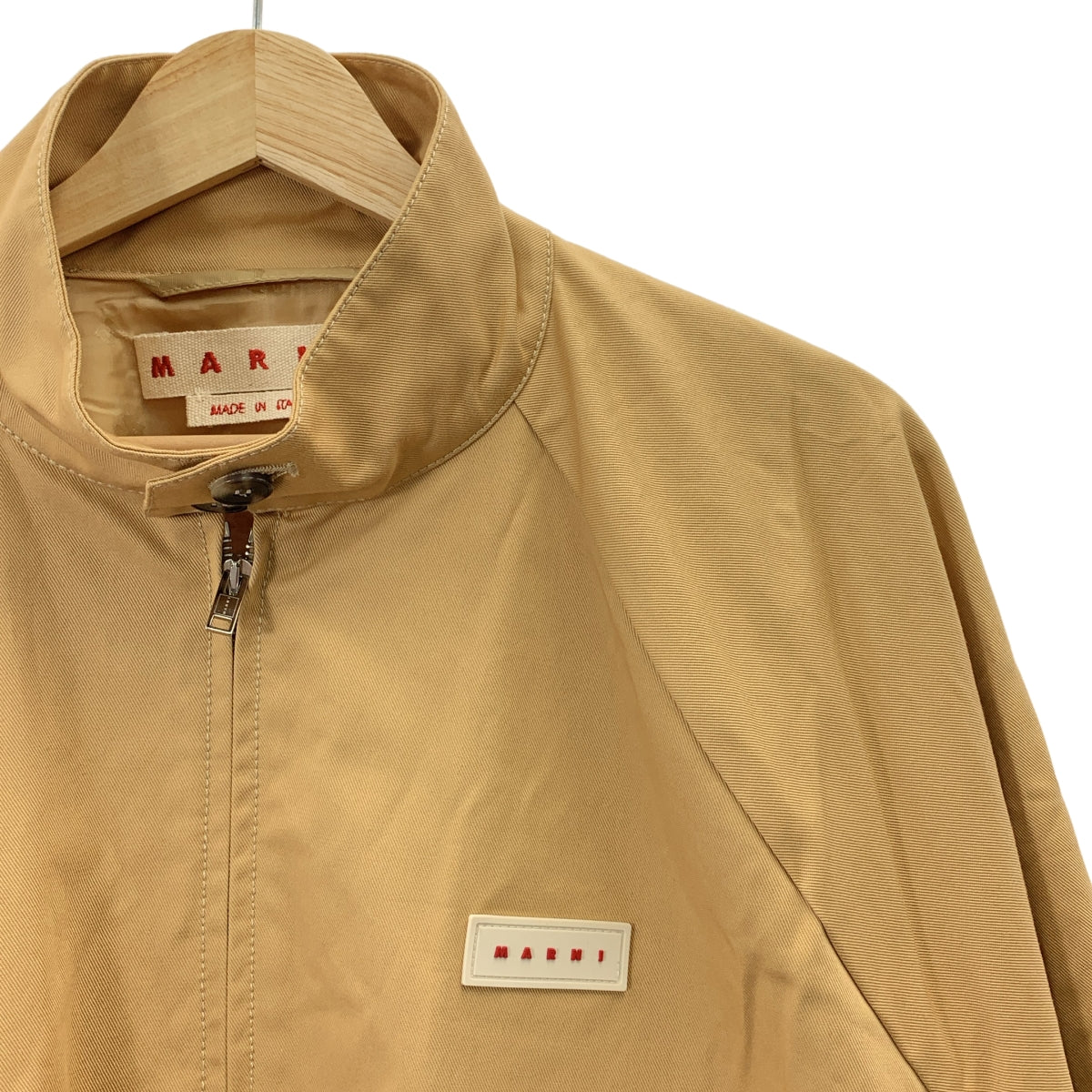 MARNI / マルニ | コットンギャバジン オーバーサイズ スイングトップ ボンバージャケット | 48 | メンズ