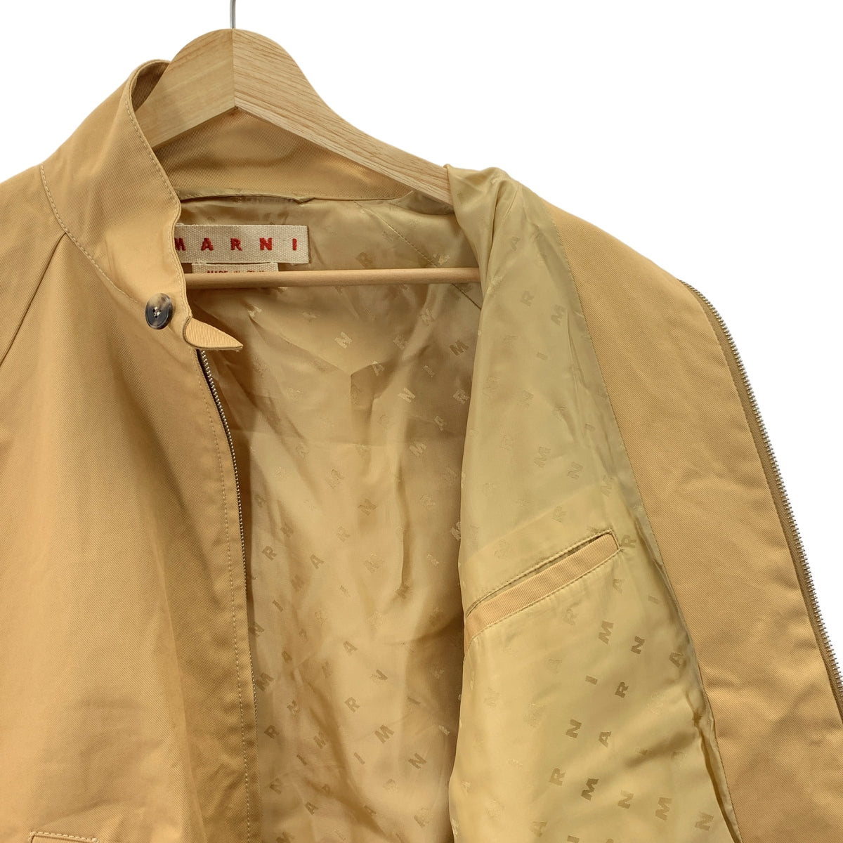 MARNI / マルニ | コットンギャバジン オーバーサイズ スイングトップ ボンバージャケット | 48 | メンズ