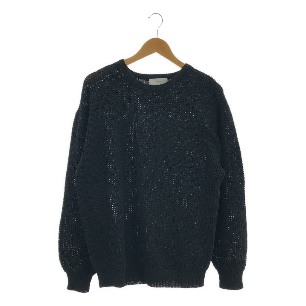 Graphpaper / 그래프 종이 | 2024SS | Linen SOLOTEX Knit Crew Neck / 크루넥 니트 스웨터 | 1 |