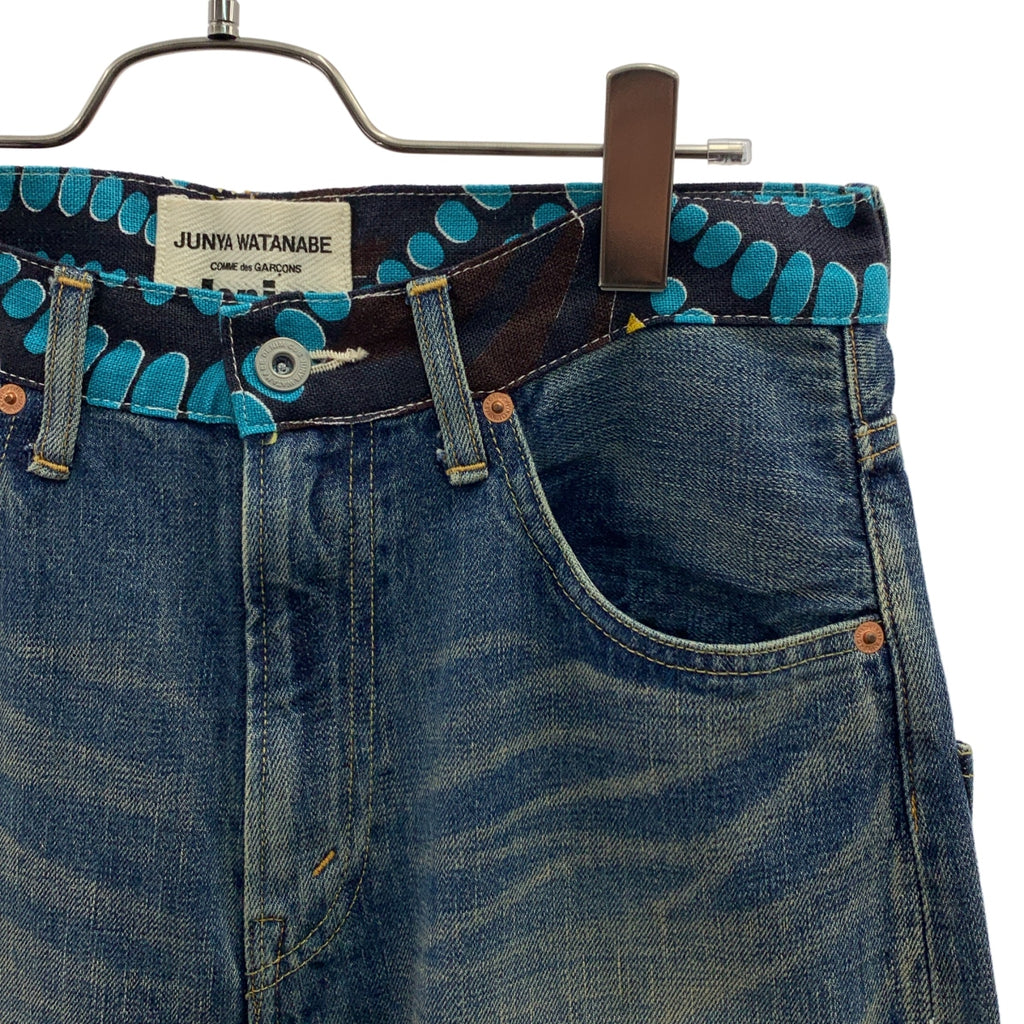 JUNYA WATANABE COMME des GARCONS / 준야와타나베 | 2016SS | denim / 패치워크 데님 팬츠 | XS |