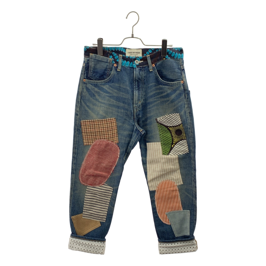 JUNYA WATANABE COMME des GARCONS / 준야와타나베 | 2016SS | denim / 패치워크 데님 팬츠 | XS |