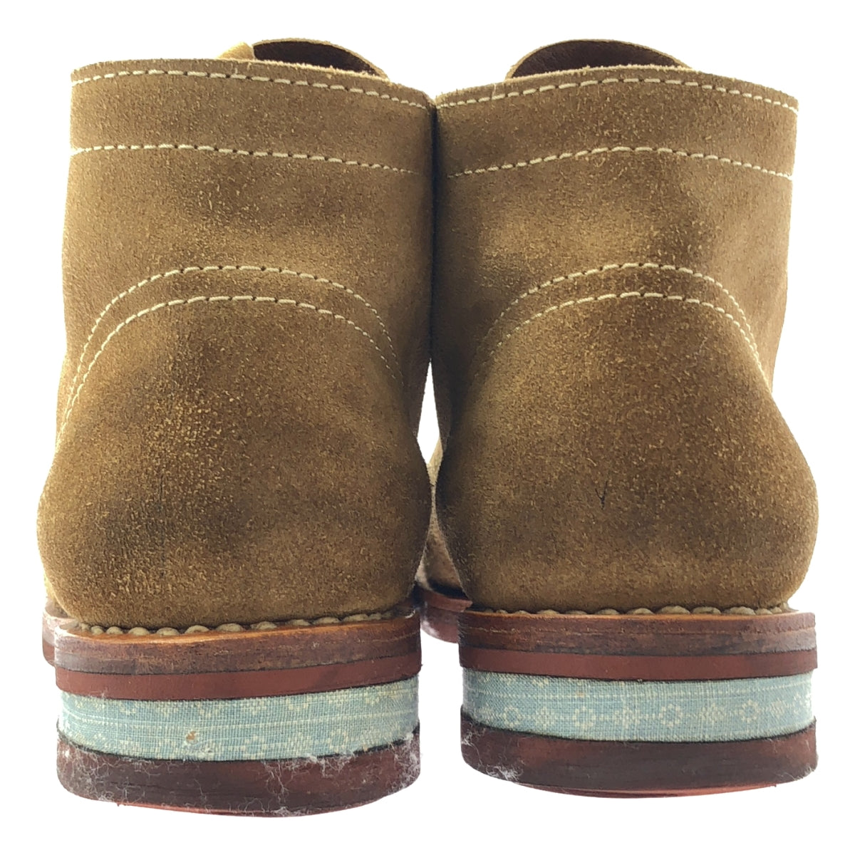 visvim Brigadier Folk 絨面革靴子 | 美碼 8 | 棕色 | 男款