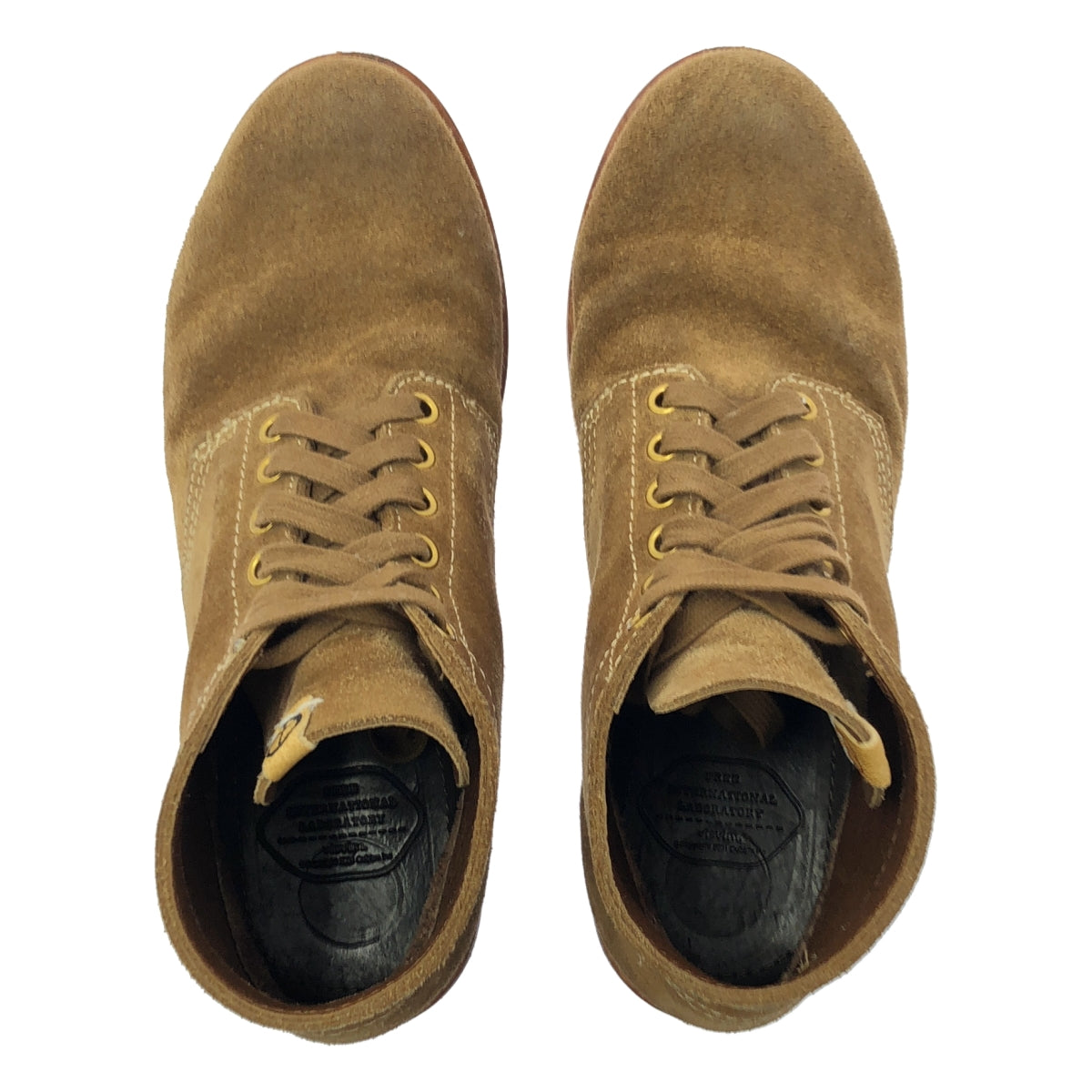 visvim Brigadier Folk 絨面革靴子 | 美碼 8 | 棕色 | 男款